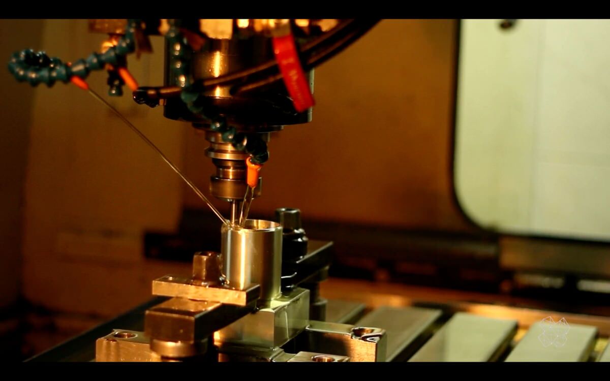 Our lathe and CNC machines running in full flow to get our first shipment out.